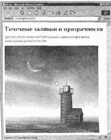 Трассировка точечного изображения
